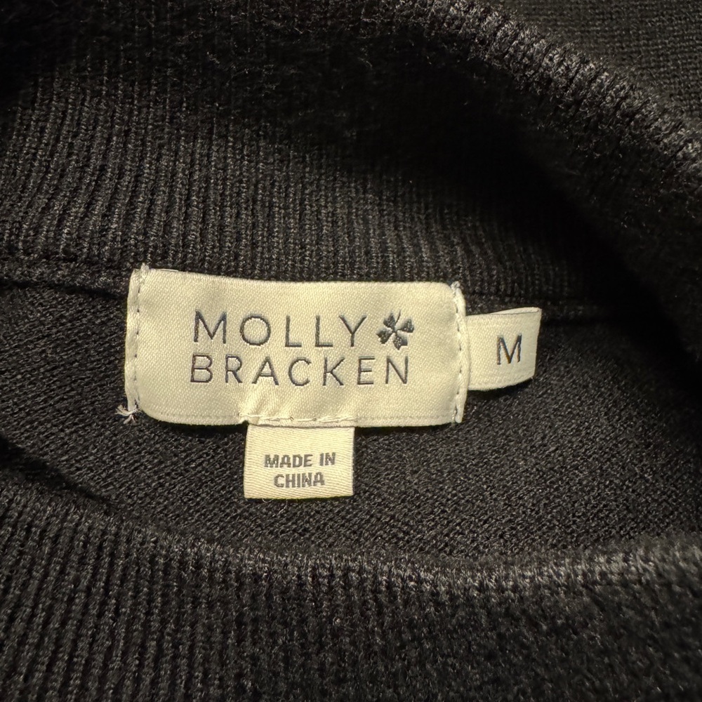 Molly Bracken Classic Black Long Sleeve Dress - Picture 3 of 4